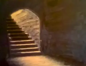 Painting by Wendy Webster - Dark Portal